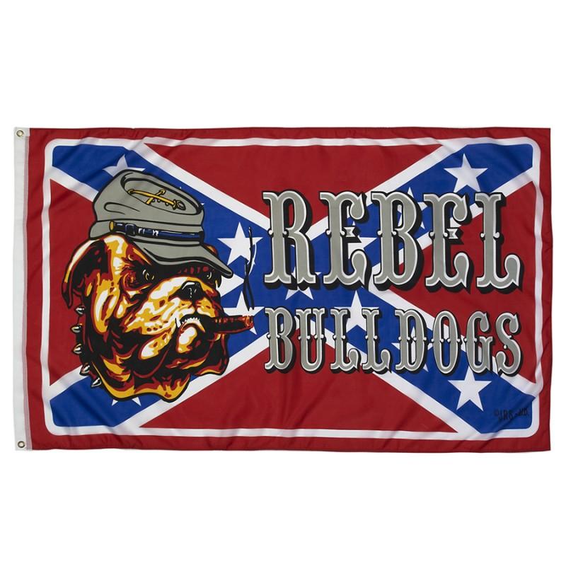 JDH - Vlag Rebel Bulldog